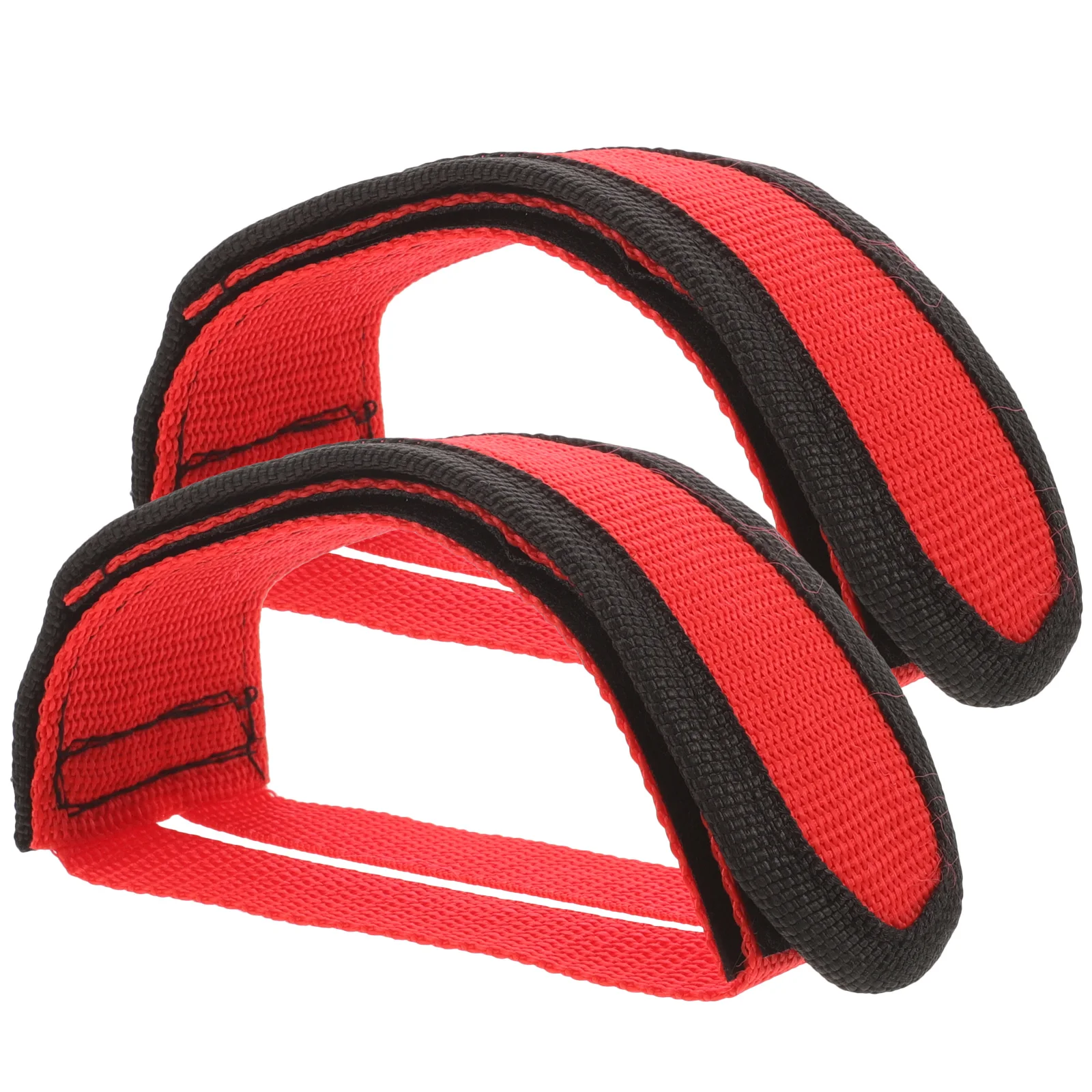 

2pcs Bike Pedal Straps for Exercise Bicycles Adjustable Footrest Straps Fitness Toe Bound Cycling Accessories Blue