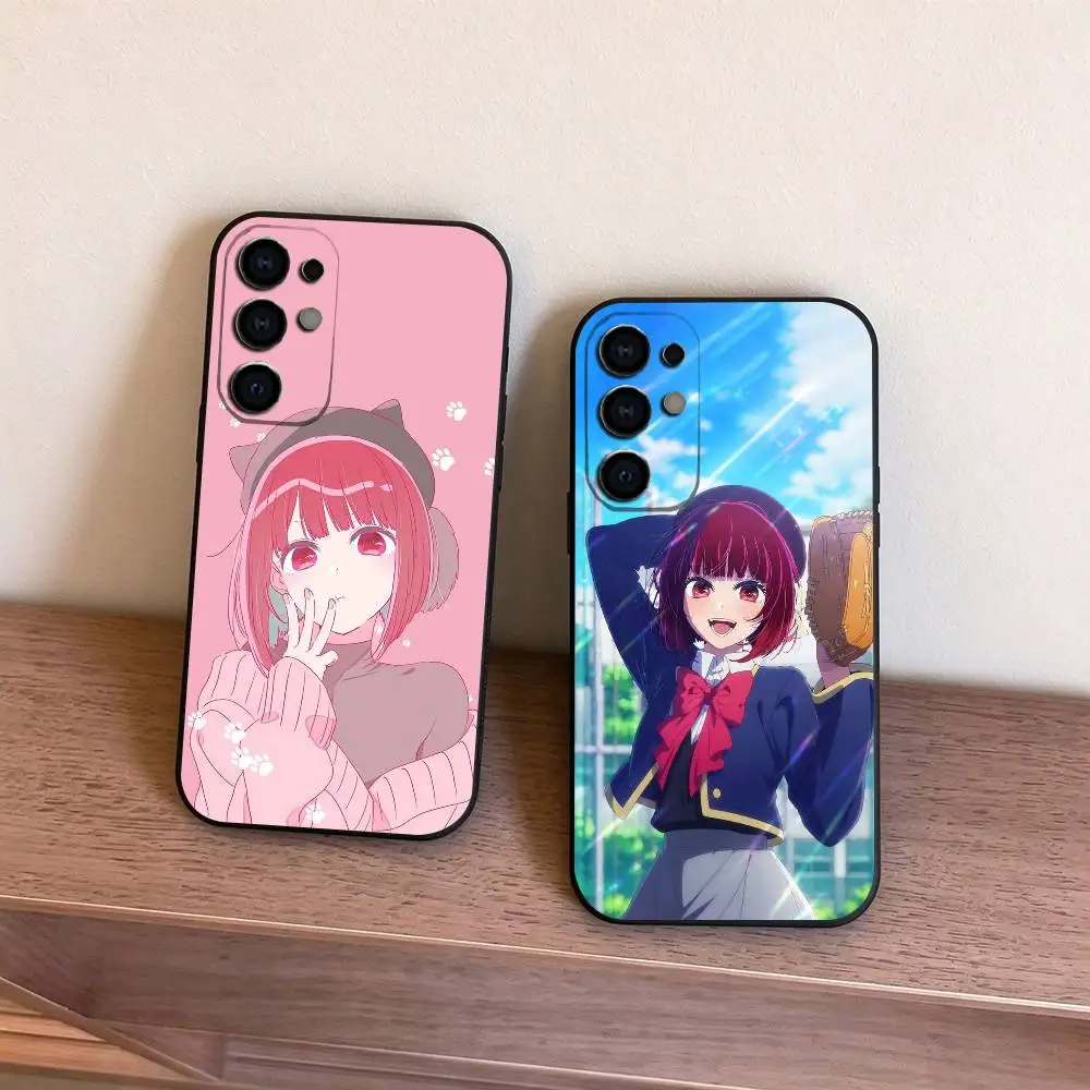 Oshi no Ko Kana Arima gift Phone Case For Samsung S25,S24,S21,S22,S23,S30,Ultra,S20,Plus,Fe,Soft Silicone Black Cover