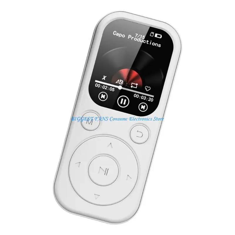 

Advanced MP3 Player Bluetooth-compatible 5.4 Fast Charging Type C Port Fast Charging FM Recording and E Book Reader