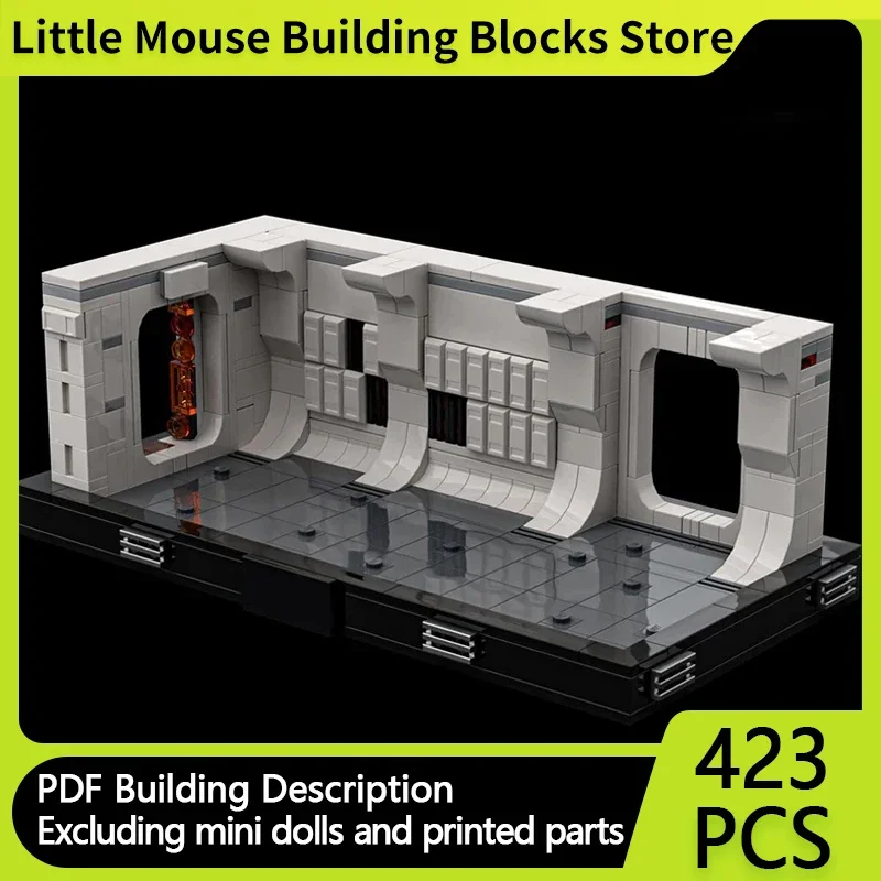 MOC Modular Technology importer Bricks Board for Children, Movie Model, Movie Diorama, Assembler des jouets imbibés, Populaire, Cadeaux de vacances