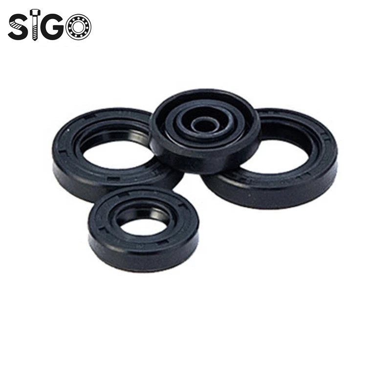 SIGO 30x68x10  30x70x10  30x77x6/9 Nitrile Rubber NBR 2 Lip Spring TC Gasket Radial Shaft Skeleton Oil Seal