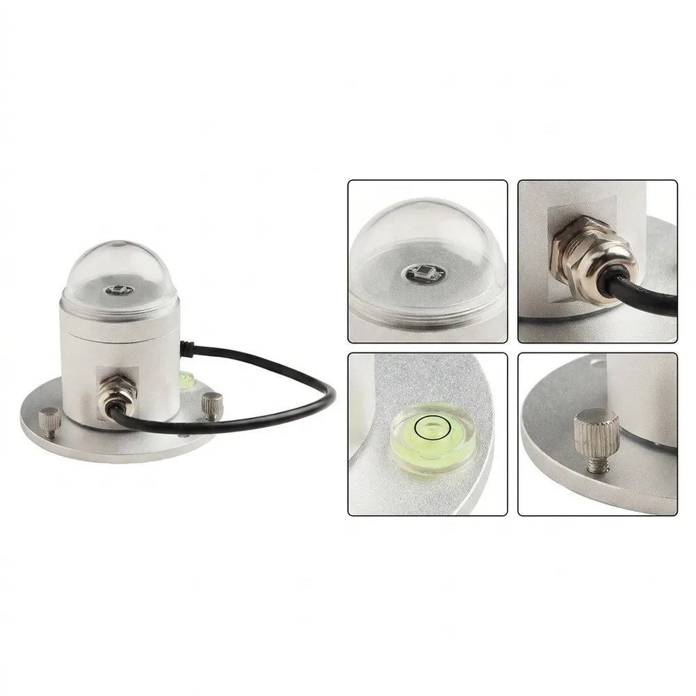 Solar Radiation Sensor Photoelectric Solar Total Radiation Sensor For Outdoor Weather Monitoring 0 To 2000 Wm²
