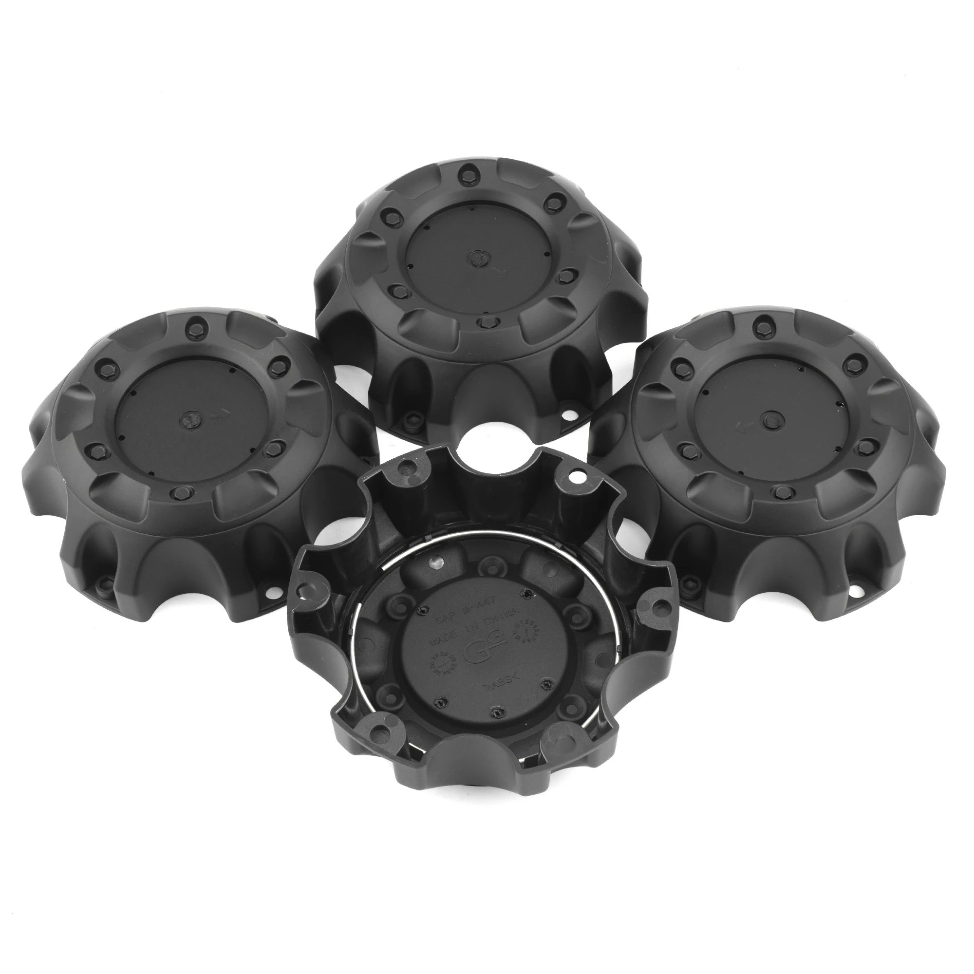 GTownworks 1pc/4pcs 141.5mm(5.57in)(+ -1mm)/111mm(4.37in)(+ -1mm) Center Caps for Alloy Wheels 1001-58 1001-58C For FUEL 1001-58