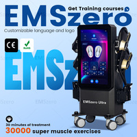 EMSzero Ultra EMS Neo Electromagnetic Muscle Stimulator Hiemt Pro Body Sculpt Professional EMSzero rf Body Contouring 5 handles