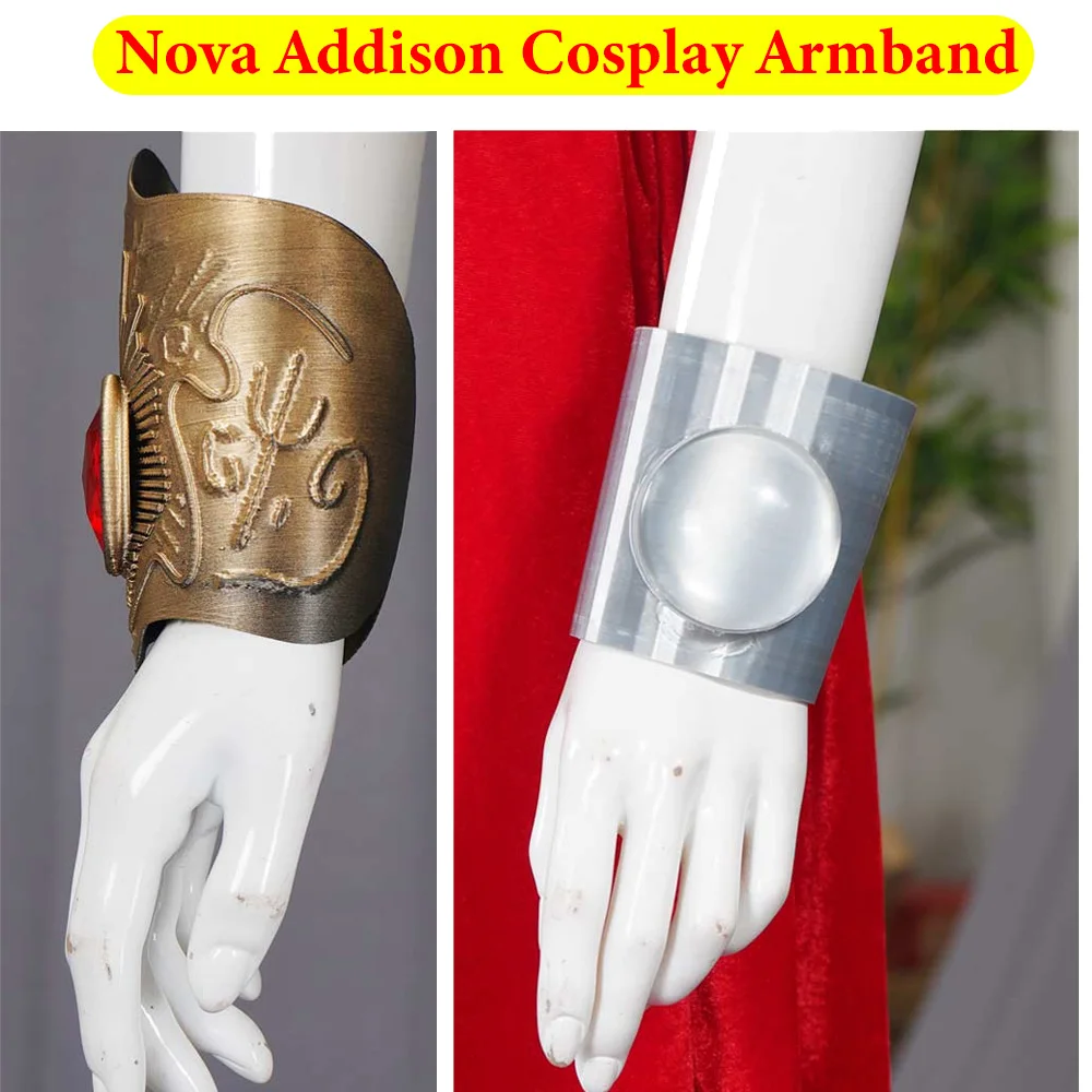 Zombies 2025 TV Nova Addison Cosplay Armband Bracelet Arm Props Halloween Carnival Party Costume Accessories Fantasia Props