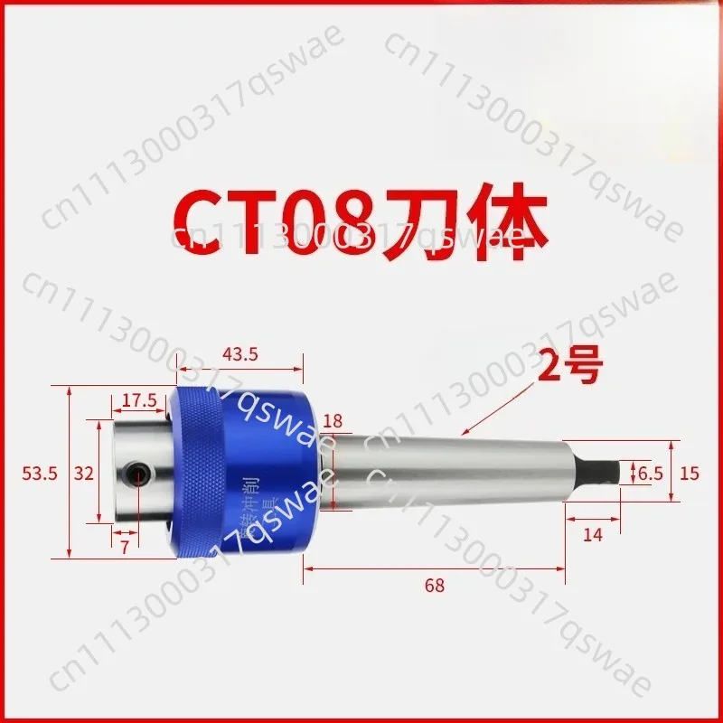 Morse Taper Shank Hexagonal Squareal Rotary Broach Punch Holderfor Lathe