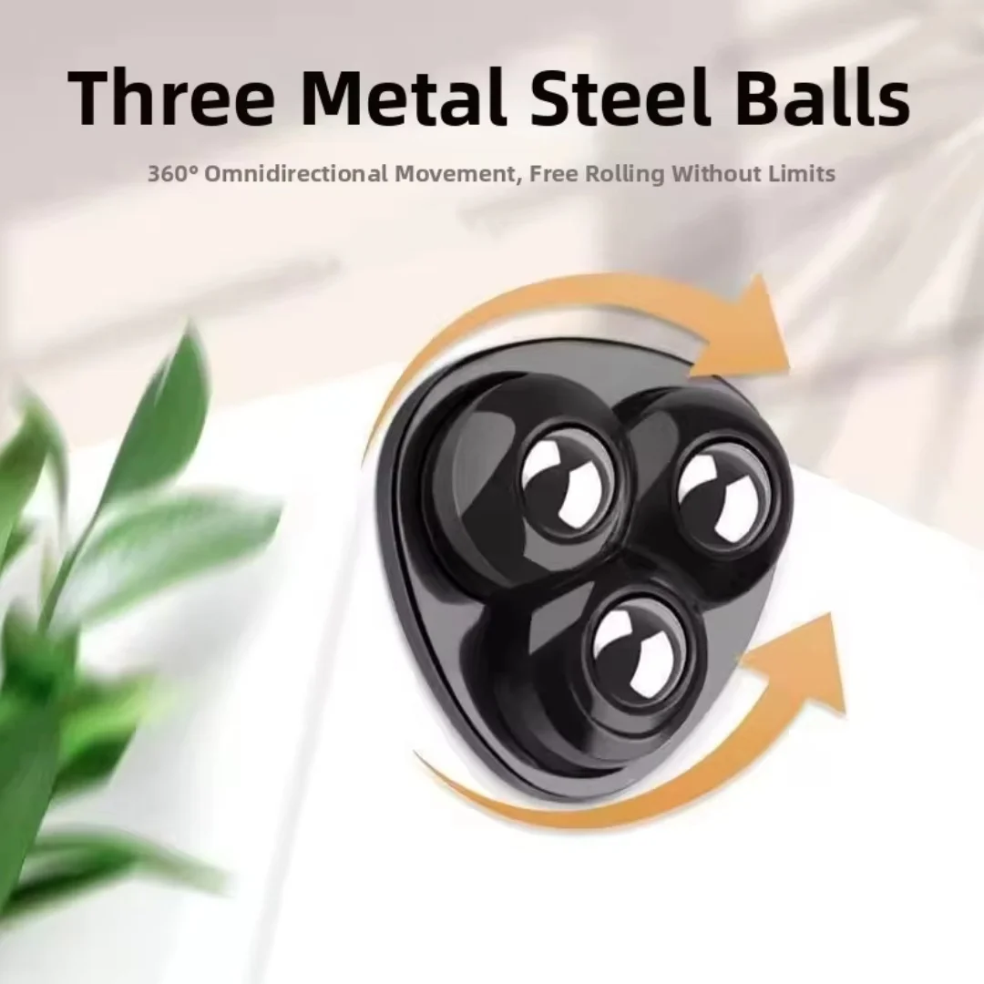 Self adhesive casters are suitable for furniture, storage boxes，trash cans，stainless steel swivel wheels，360 ° rotating casters