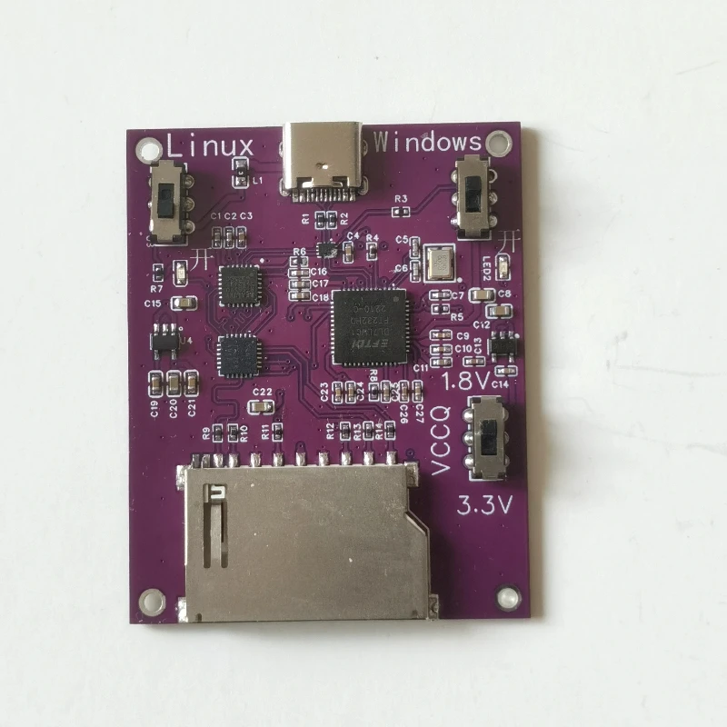 Emmc Programmer, Dual System Linux and Windows Read and Write Areas, Mirror Programming Integrated Board