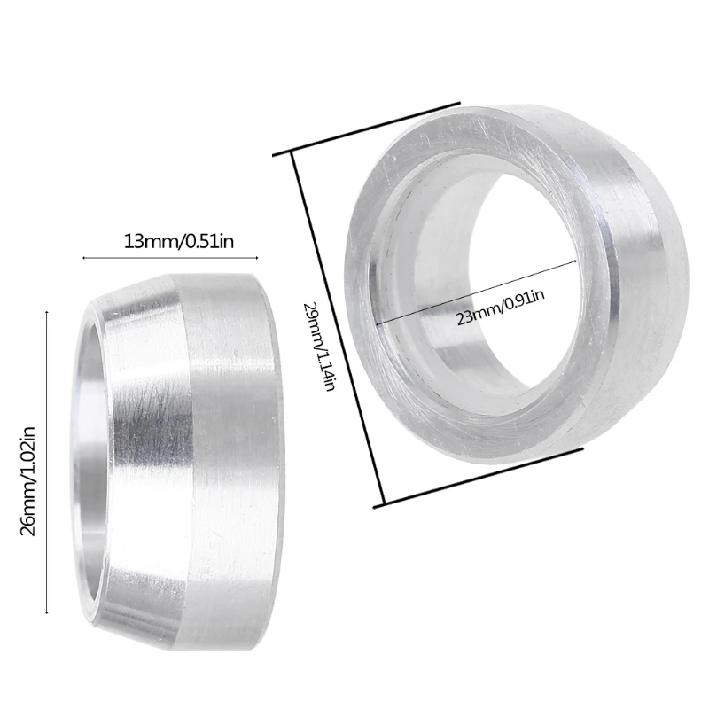 DX62 45 RPM Adapter Vinyl Record Solid Aluminum Dome 45 Adapter for Vinyl Record Turntables For Linn Sondek Motor Adapter