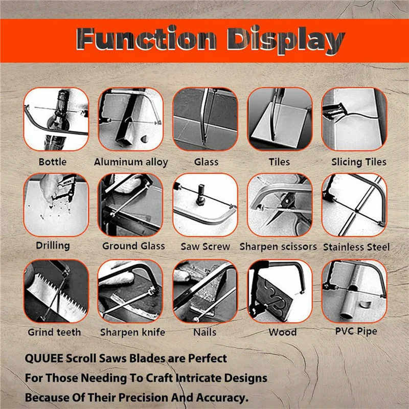 

B03C-Полотна для спиральных пил с простым концом, 5 дюймов, 48 шт., 12 TPI, обычный зуб для деревообработки, сделай сам