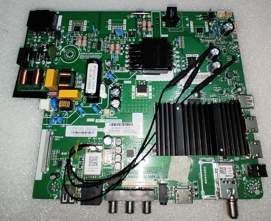 HK.T.RT2874P838 Three in one WiFi network 4K TV Android motherboard 108v-120v 600ma