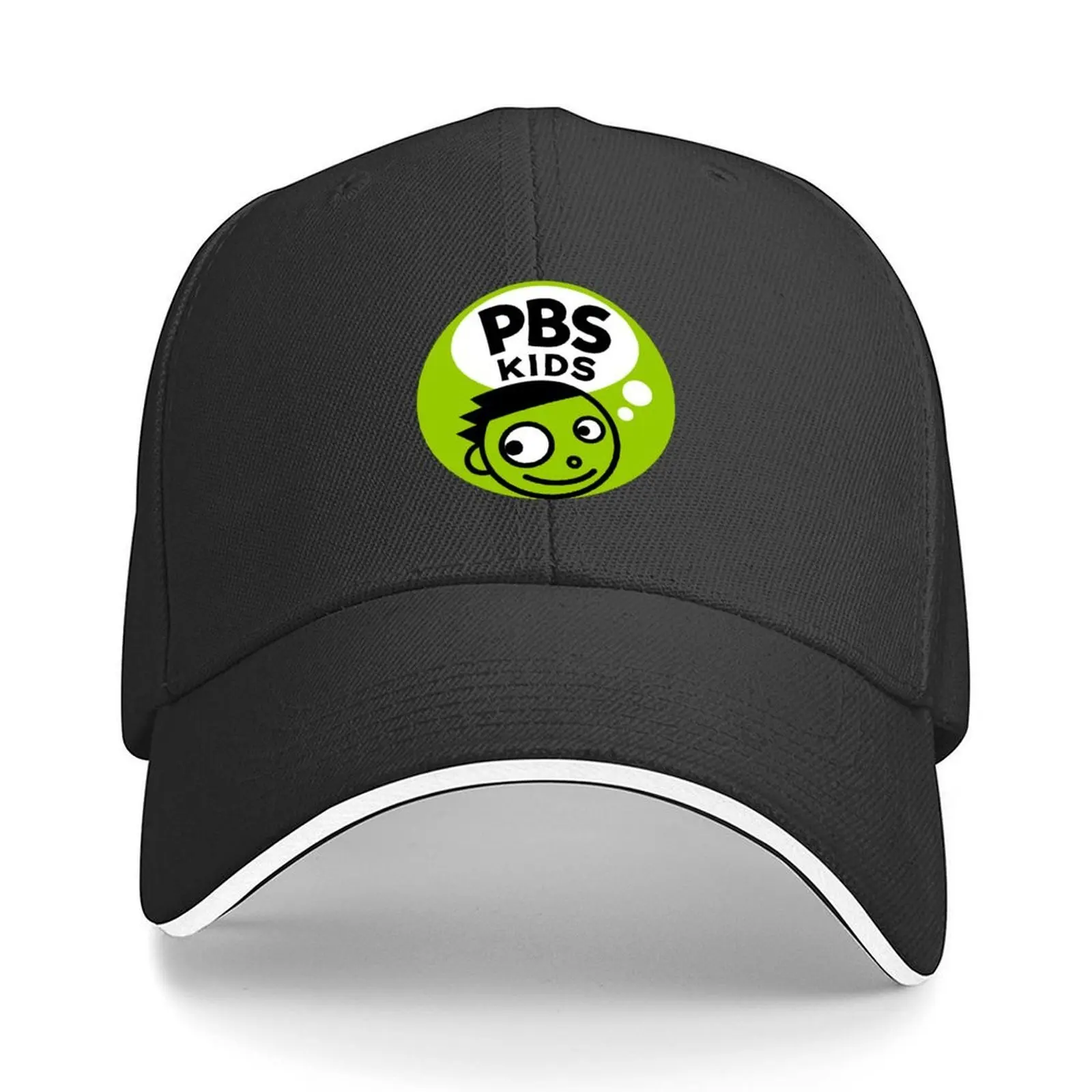 

PBS Kids Logo Baseball Cap Luxury Hat Mountaineering Hat Baseball Cap Big Size Hat Women's Beach Outlet Men's