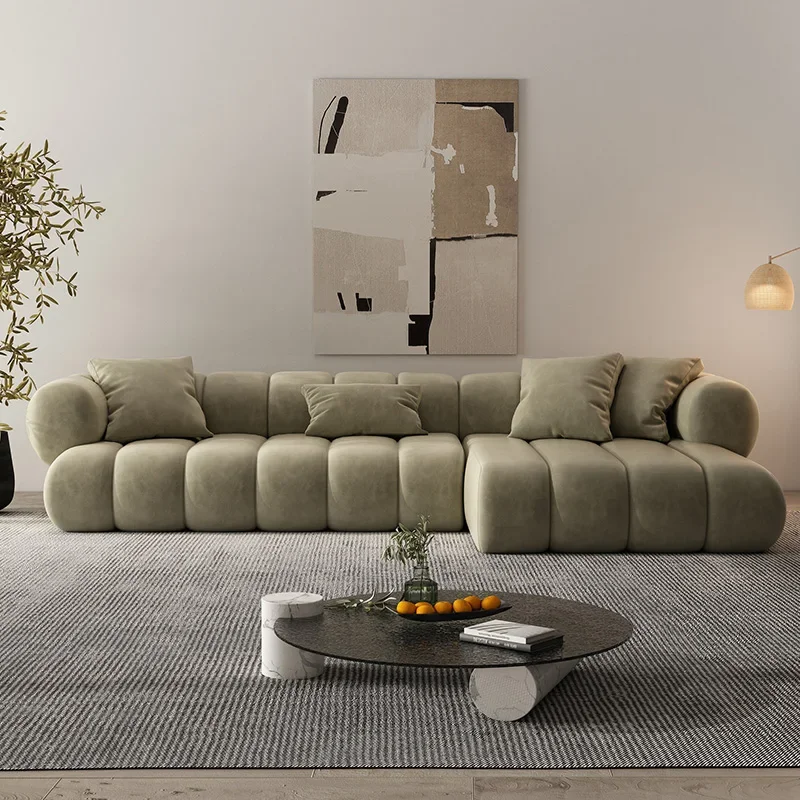 Fei corner combination size apartment model room caterpillar sofa