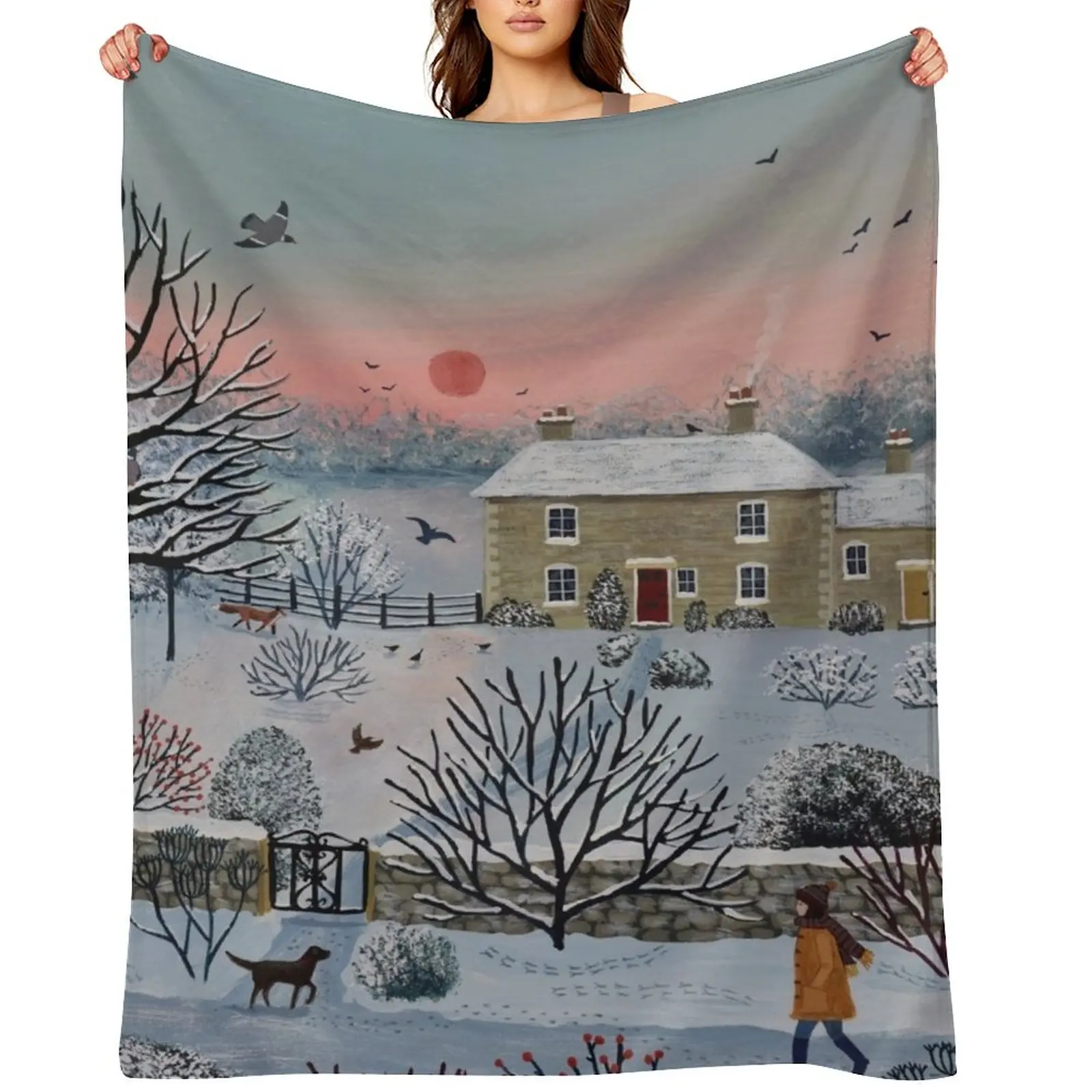 

Nearly Home Throw Blanket Comforter Sleeping Bag Summer Beddings bed plaid Blankets