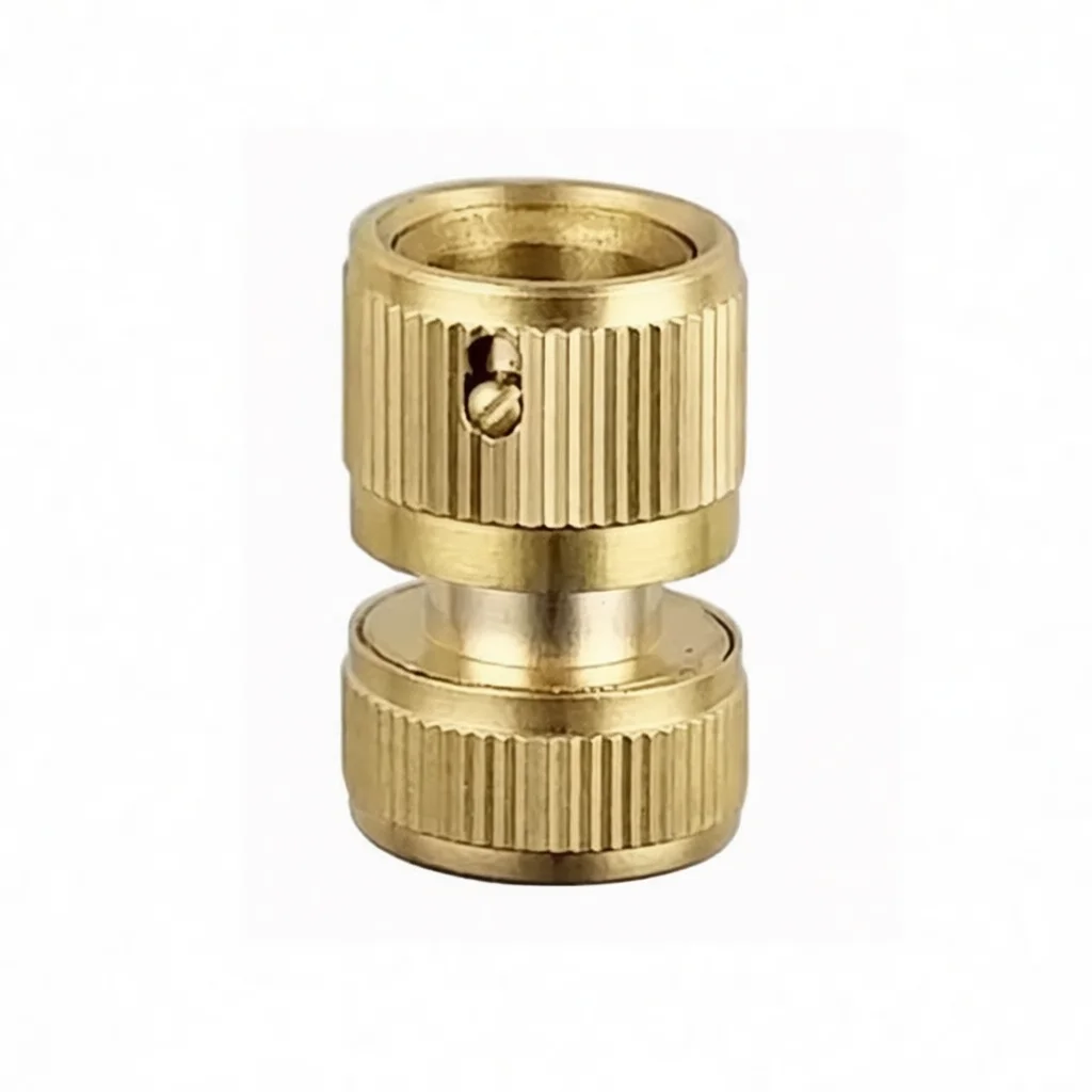 Solid Brass Hose Quick Connector Pipe Adapter Nipple Joint Fitting For Tap Water Spray Gun Washing Machinery