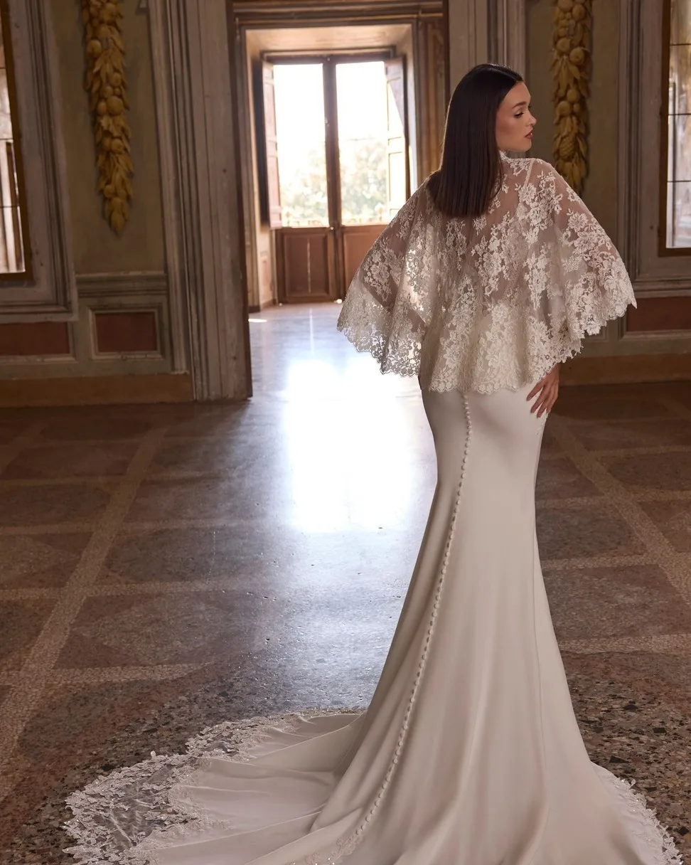 Customized Sexy Mermaid Women Evening Dresses Vintage Prom Gown Engagement Banquet Vestido De Noite Exclusivamente Para Mulheres