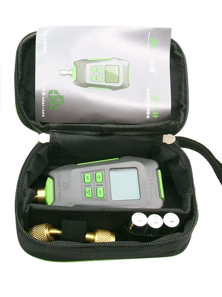 

ST-VG90 Digital Vacuum Gauge Digital Display Electronic High Precision Pressure Gauge Digital Display Vacuum Gauge