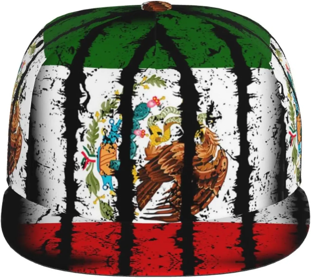 Cute Mexico Hat Mexican Flag Baseball Hats for Men Women Adjustable Mexican Flag Baseball Cap