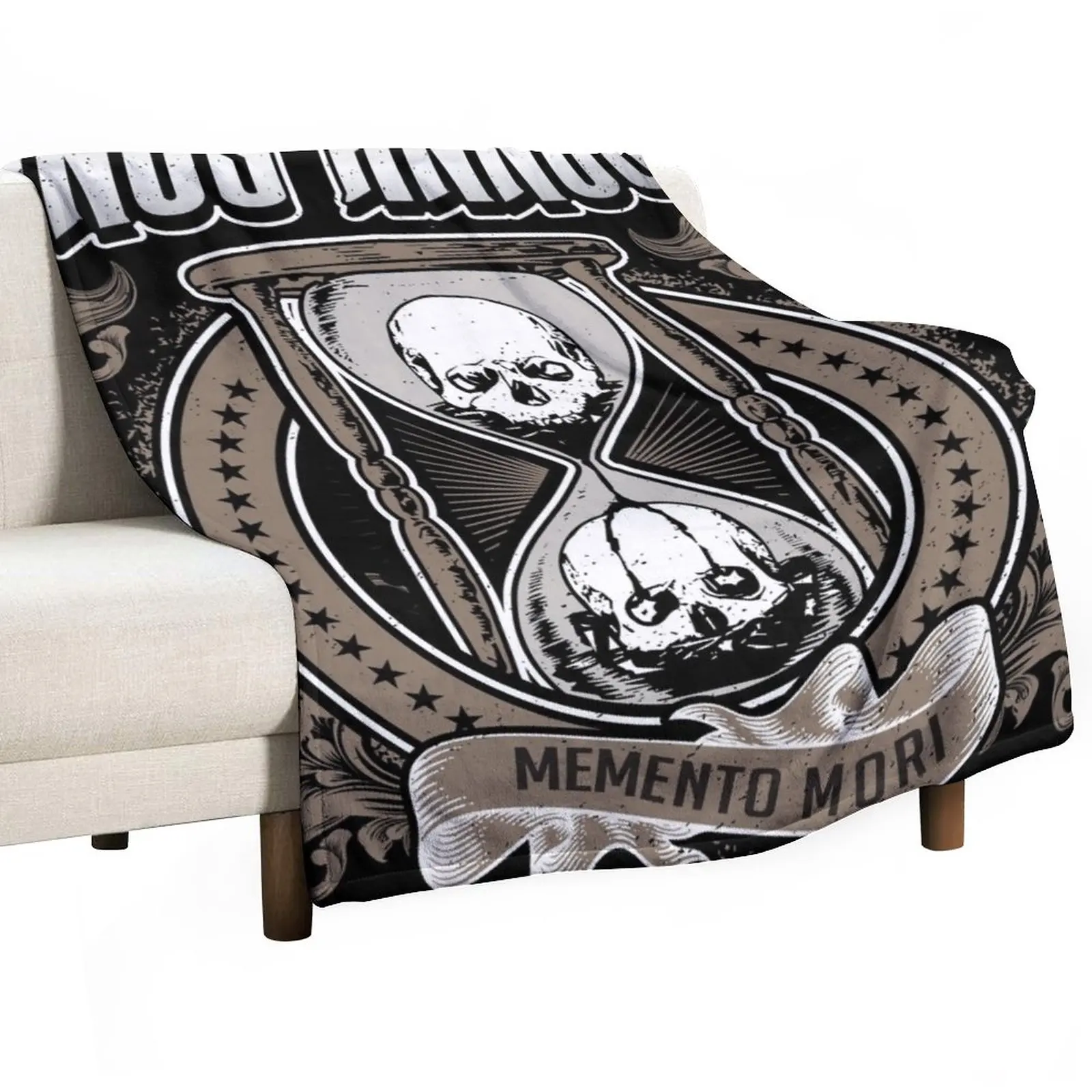 

Unus Annus Logo Throw Blanket Bed linens Blanket Sofa
