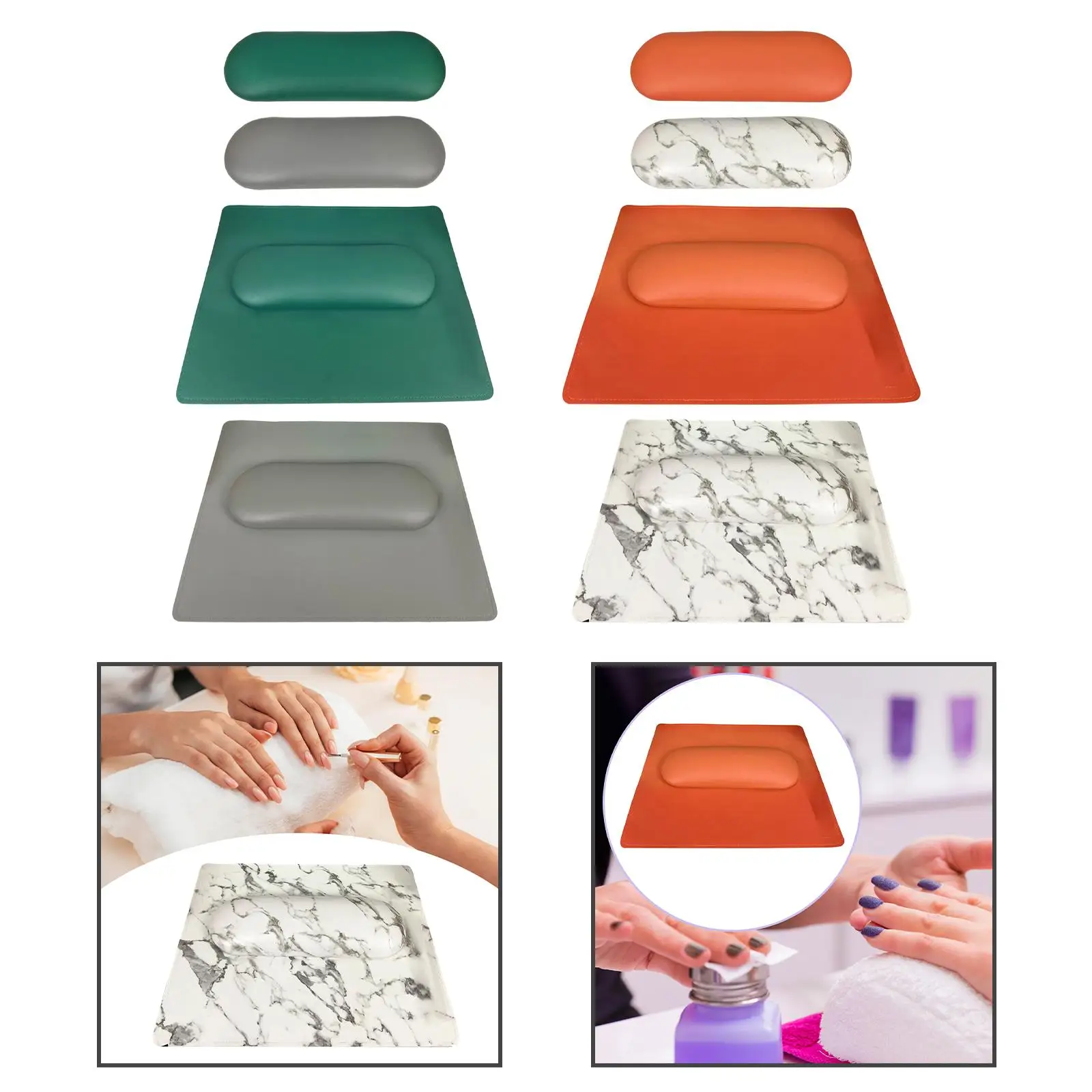 Nail Arm Rest Cushion Professional Nail Art Hand Holder Nail Techs Use