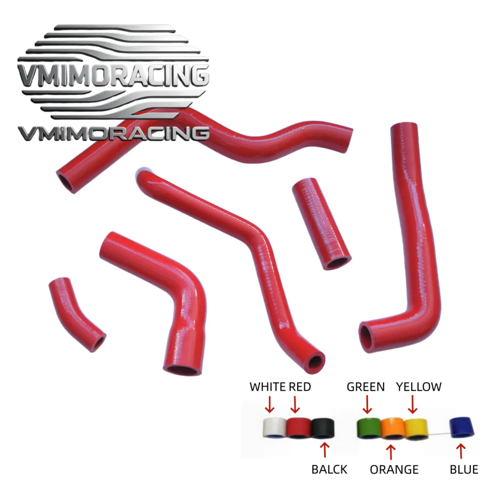 

6X Silicone Radiator Hose Kit For Yamha FZ6 FZS600 FAZER 2003-2011 FZS 600 4-STROKE DOHC Pipe Tube 2003 2004 2005 2006 2007 2008