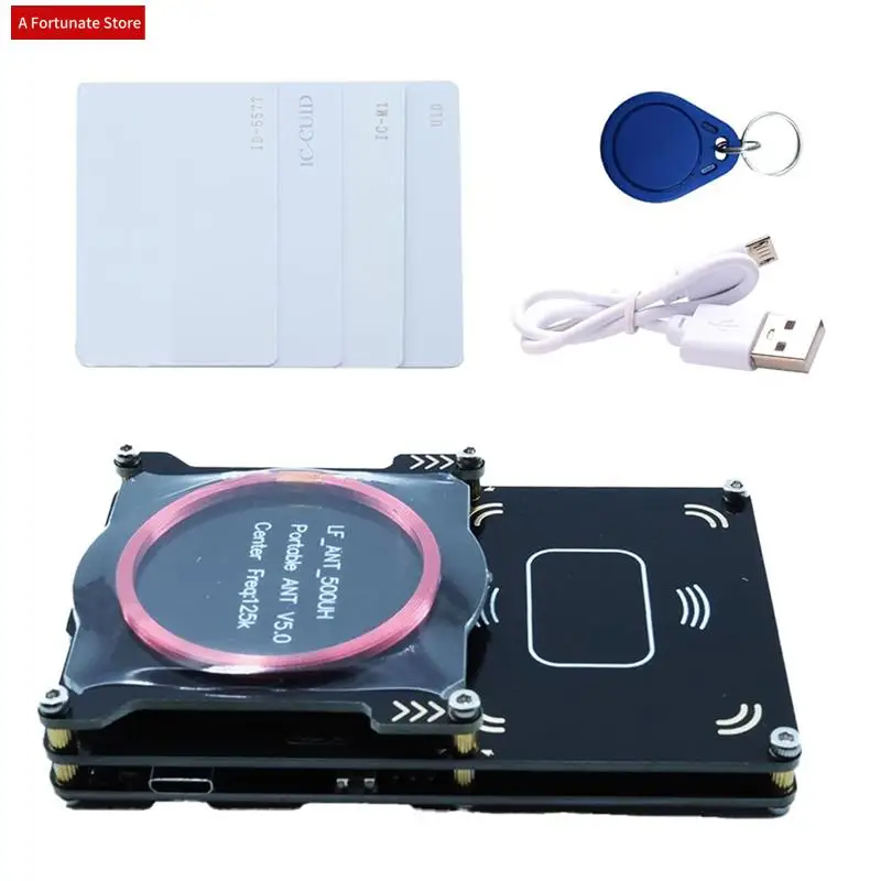 

Proxmark3 512M RFID Card Reader Burner Easy V5.0 RDV4 Memory IC ID Card Copier Duplicator Integrated Antenna Decryptor-A78G