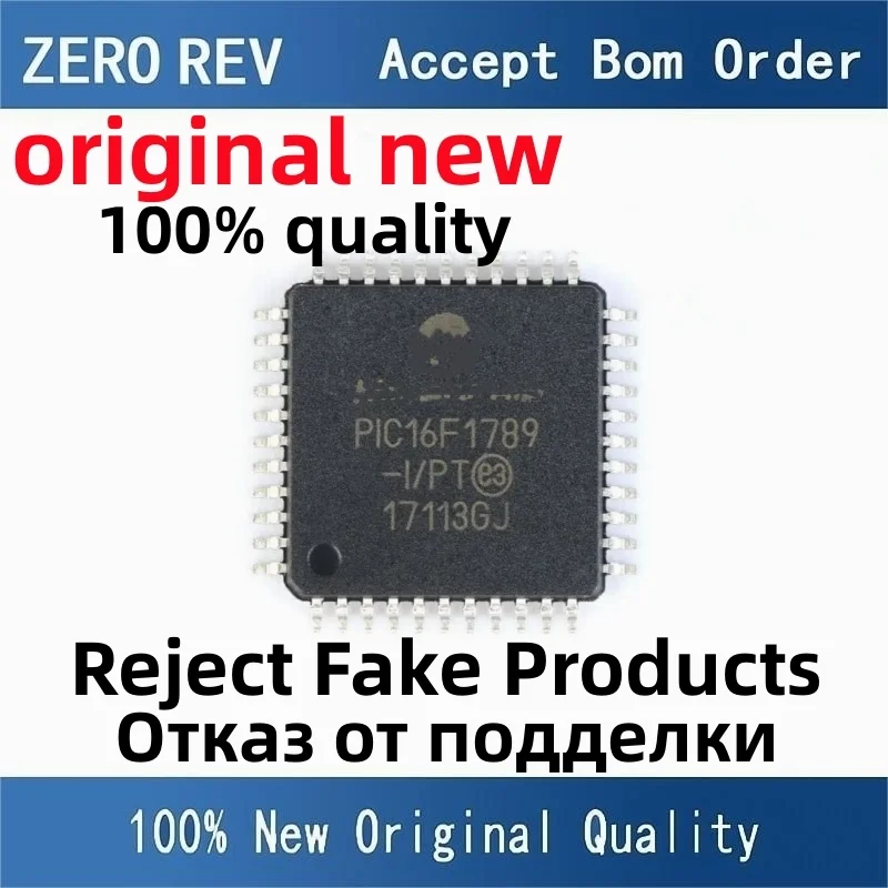 

5-10 шт., новинка 100%, бесплатная доставка, Φ/PT PIC16F74/PT PIC16F1789, новые оригинальные чипы ic