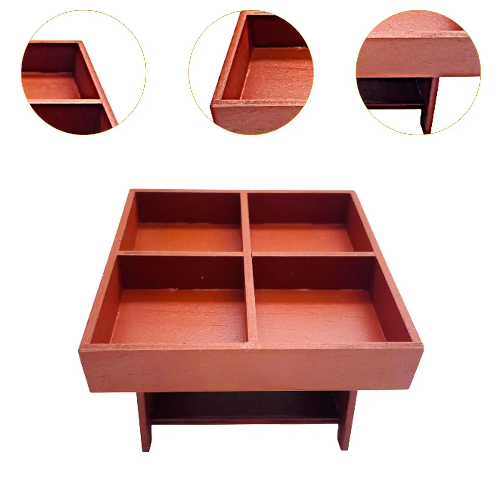 1:12 스케일 과일 야채 랙 소형 식품 선반 인형 집 액세서리