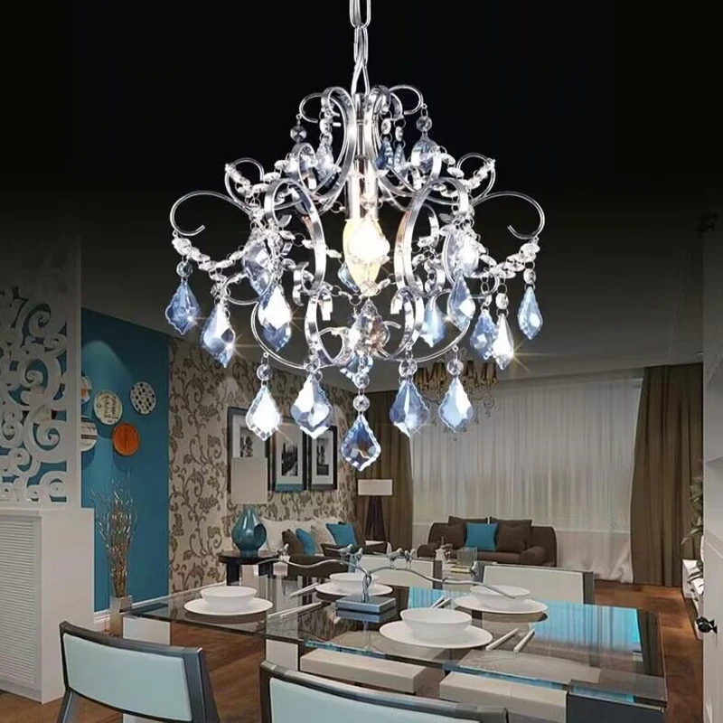 Chandeliers crystal raindrop lighting ceiling lamps for dining room bathroom bedroom living room entrance