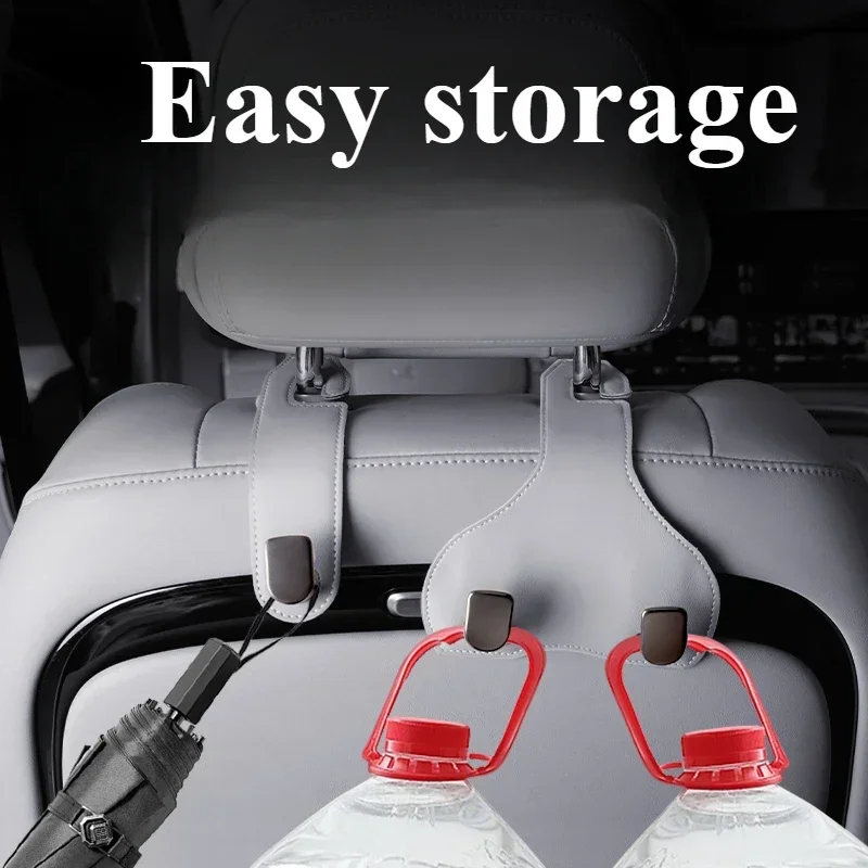 

Car Rear Seat Hooks Decorative Storage Hooks for Vehicle Interiors Special Modification Parts for XPeng X9 G9 G6