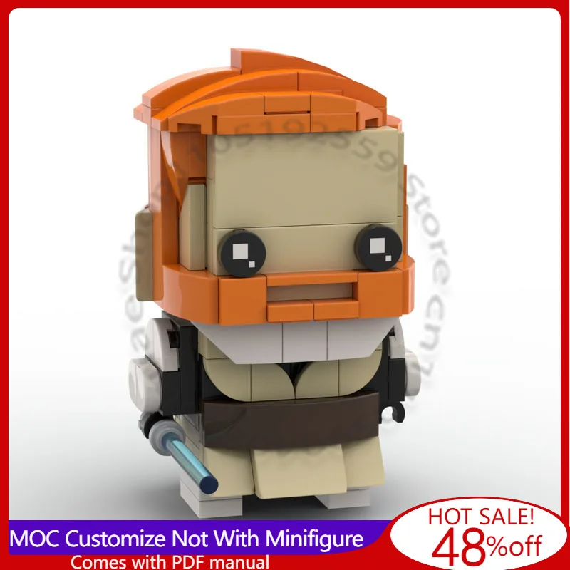 

163 детали, популярная серия игровых персонажей, космический Иисус, MOC, модульный конструктор, простой в сборке, технологичный, для самостоятельной сборки, праздничный подарок