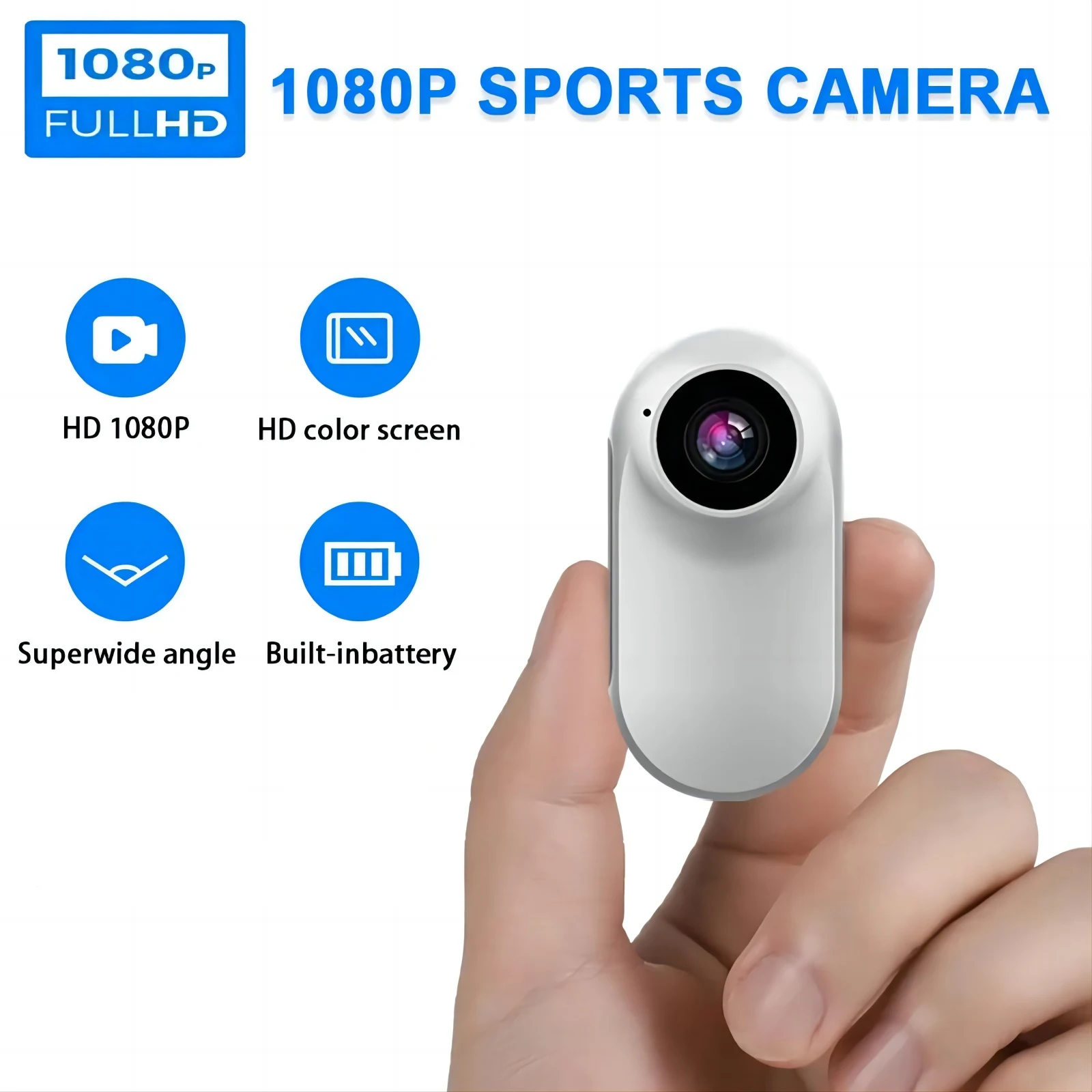 Mini Action Camera HD 1080P Portable Pocket Cam Outdoor Sport DV Video Recorder Small Camcorder Bike Bicycle Dash Cam For Car