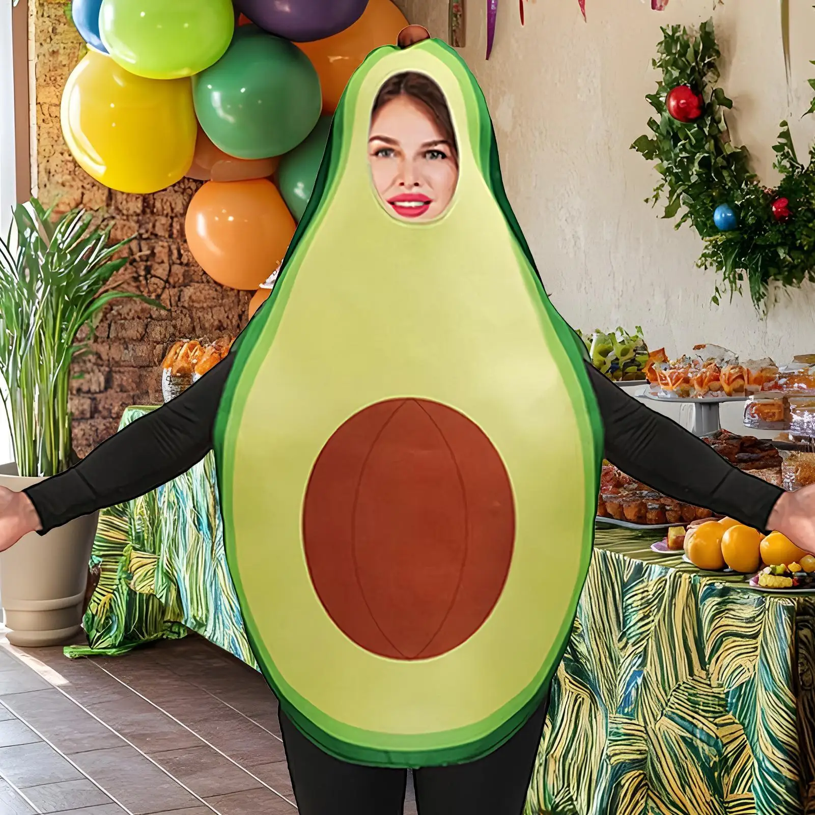 

Inflatable Avocado Costume Adult Avocado Costumes Adult Halloween Costumes For Halloween Adult Stage Performance