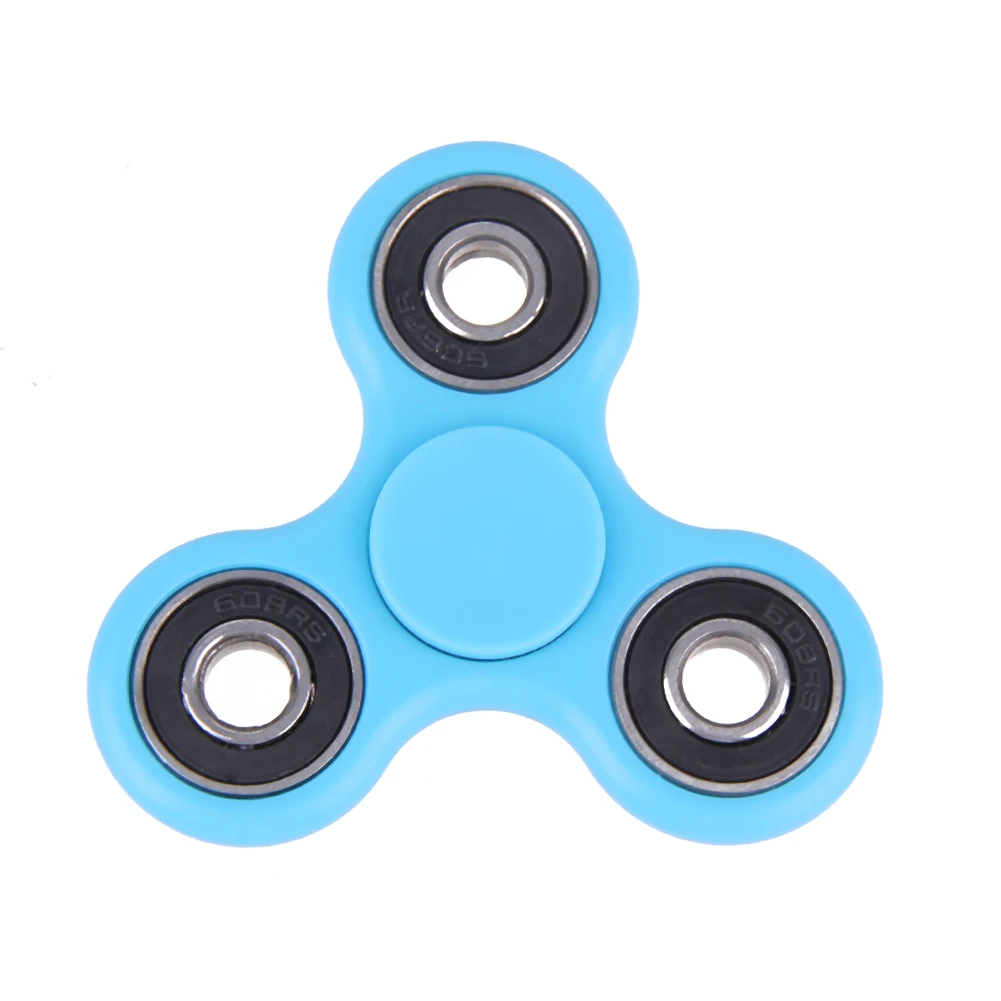 ABS Fidget Spinner EDC Spinner Für Autismus ADHS Anti Stress Tri-Spinner Hohe Qualität Erwachsene Kinder Lustige Spielzeug EDC Spielzeug