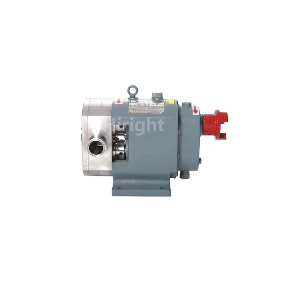 Pump Detergent Shampoo Soap Three-bladed Rotor Rotary Lobe Pump With Mechanical Seal