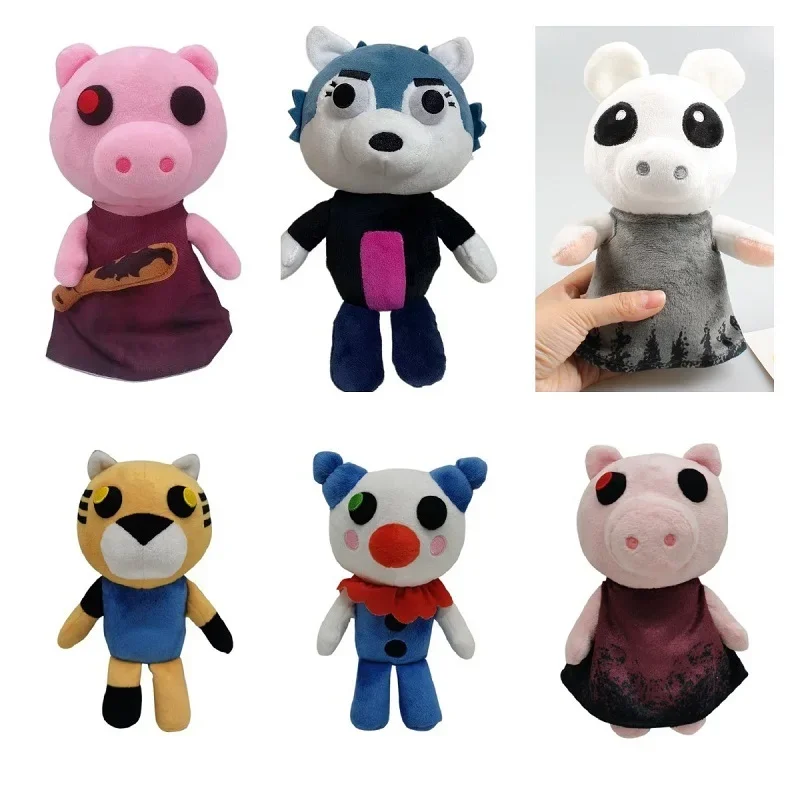 Piggy Roblo Memory Willow Series 2 Plush Toy Cartoon Animal Husky Game Character Doll Kid Birthday Christmas Gift