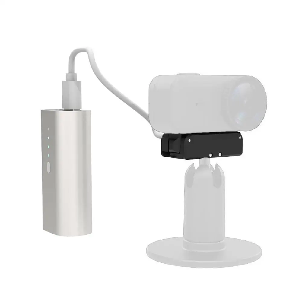 محول مغناطيسي معدني لملحق كاميرا DJI Osmo Nano Action مع منفذ شحن USB-C، حامل سريع التحرير مع مخالب قابلة للطي #2