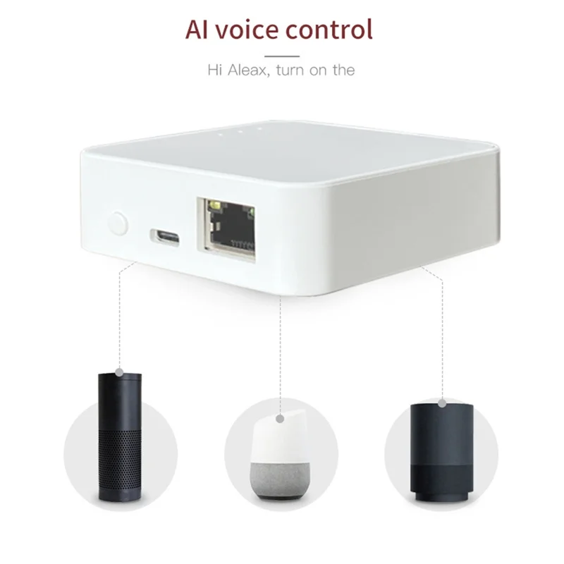 A7THK-Tuya sart com fio zigbee 3.0 gateway hub vida inteligente app automação controle remoto de voz inteligente multi-função gateway