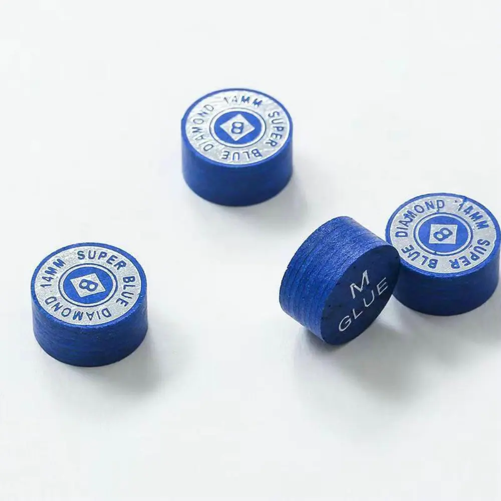 Pointe de queue de billard Super Billiard, dureté M, diamant bleu, taille 12mm, 14mm