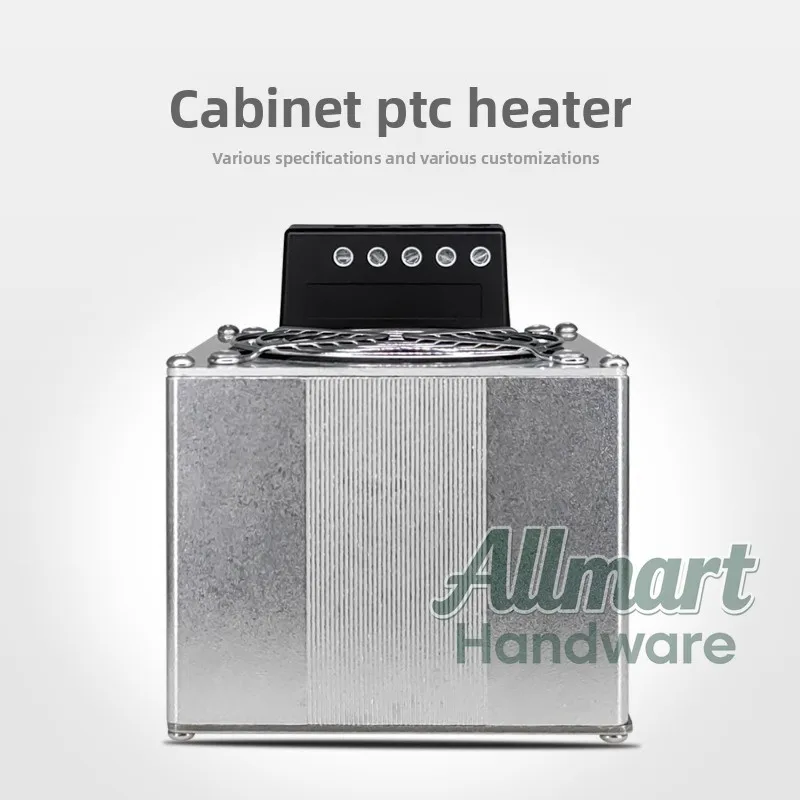 Professional cabinet fan heater 1000W distribution box PTC automatic constant temperature heater, durable and long-lasting