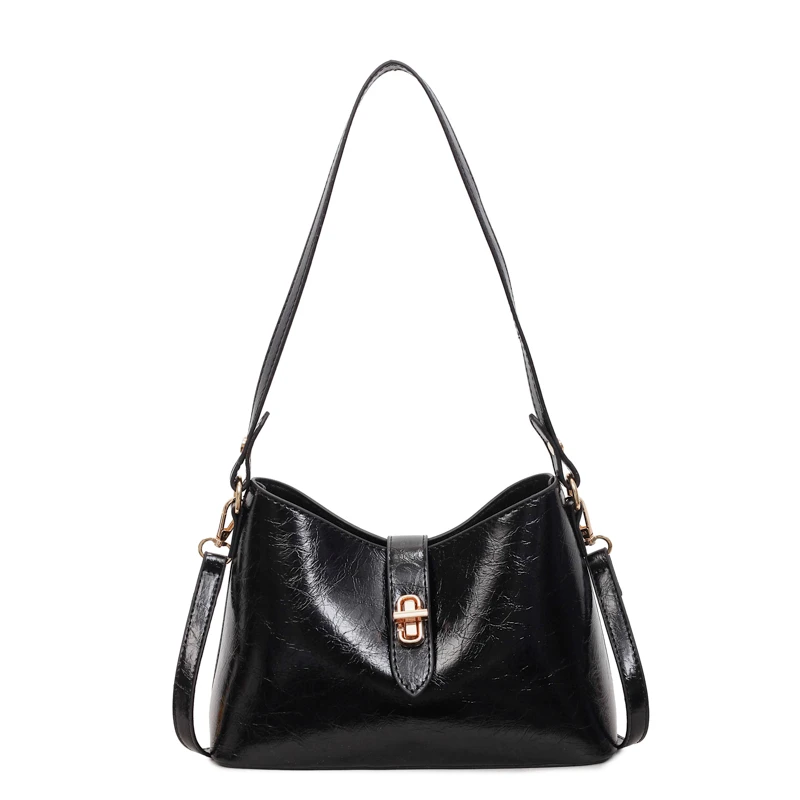 

Vintage Trendy Classic Diaper Bag: Women's Crossbody Messenger Bag, Luxury Purse With Solid Color And Commuter Function