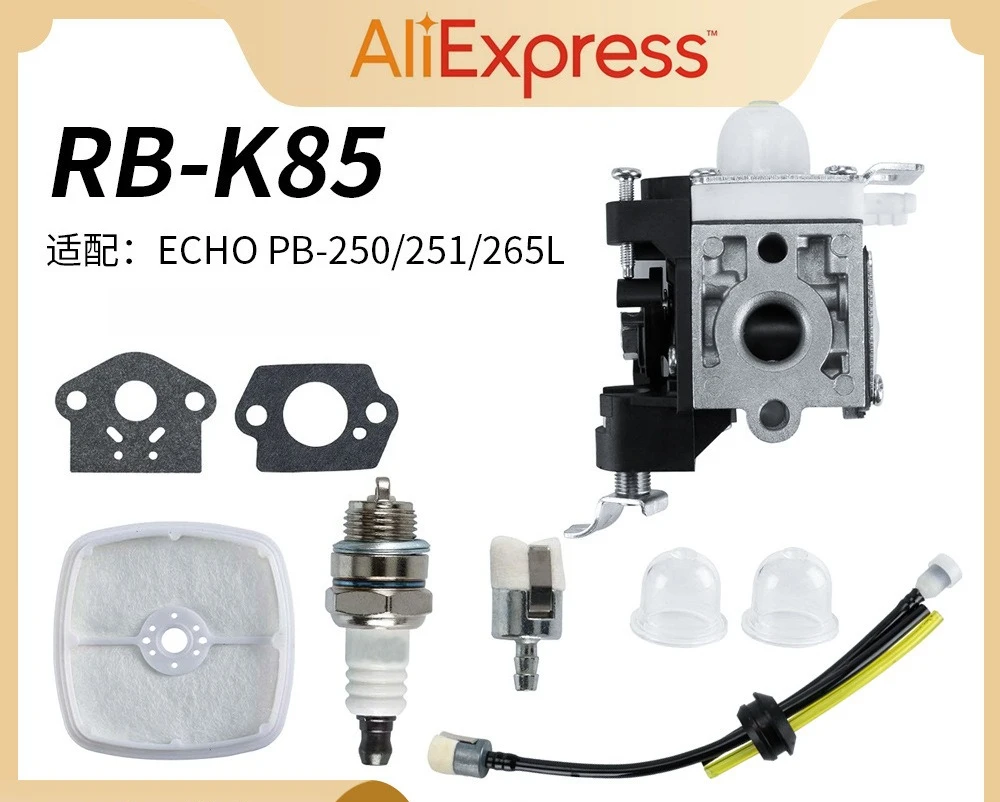 zama-rb-k85-carburetor-for-echo-pb-265l-pb-251-pb-265ln-pb250ln-es250-pb-25-blower-replace-a021001350-a021001351