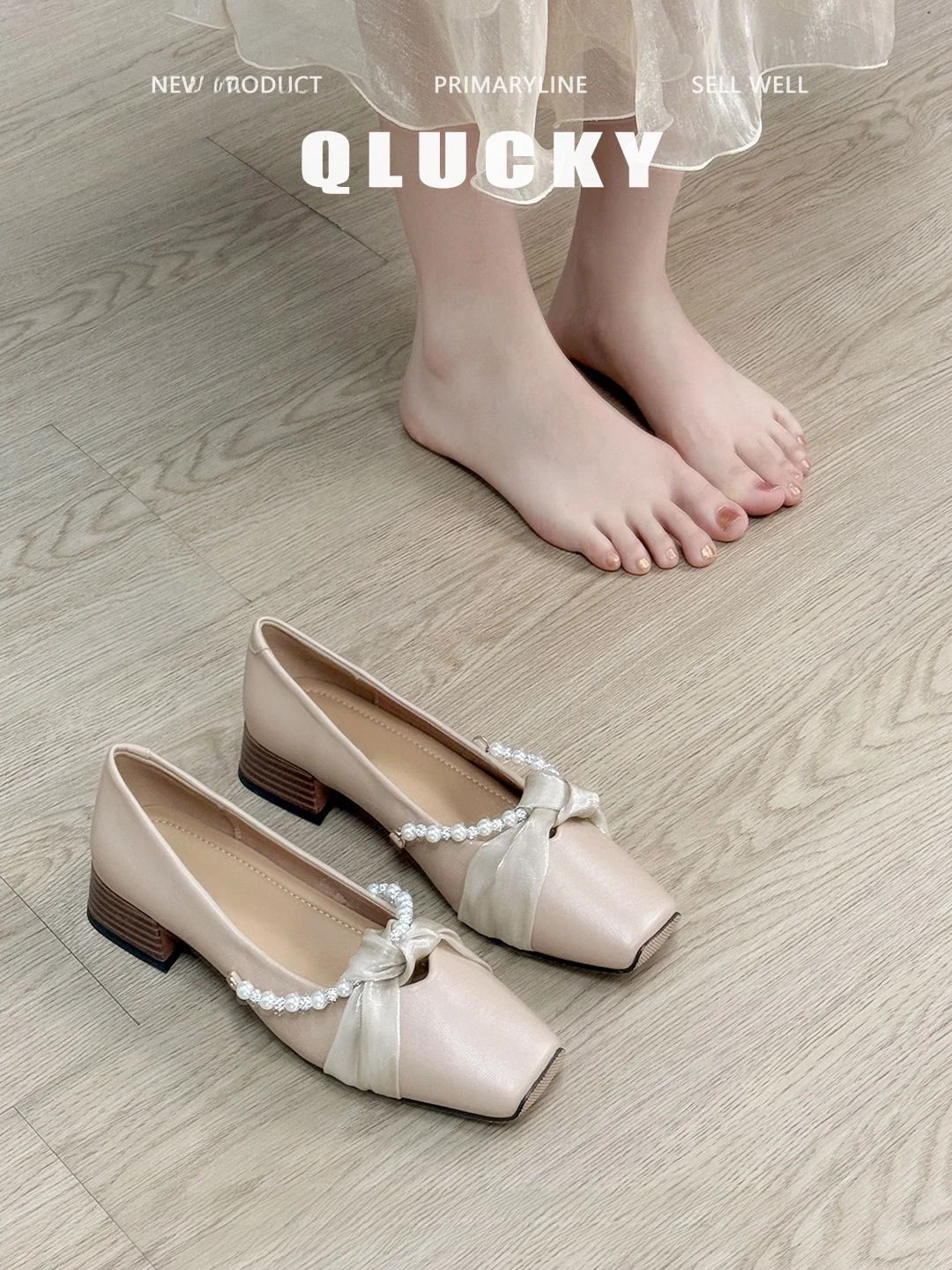 ballet-style-pearl-embellished-leather-single-shoes-women's-square-toe-thick-heel-high-heels-fashionable-spring-summer-footwear