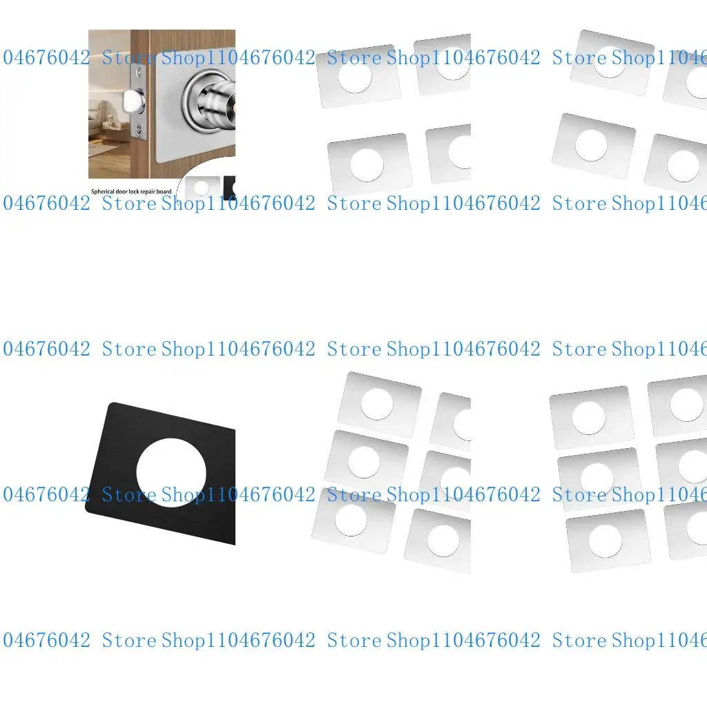 5AsD Portas Backing Placa backing Porta aço Bathes Protector para uso interior e exterior