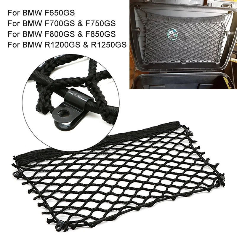 Motorcycle Cargo Mesh Net For BMW R1200GS R1250GS F700GS F850GS F650GS F700GS F750GS Trunk Luggage Storage Cargo Organiser Net