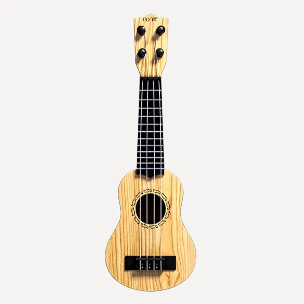 4-snarige ukelele muziekinstrument Educatief verstelbare knop Simulatie ukelele Speelbaar Klassieke muzikale buitenspellen