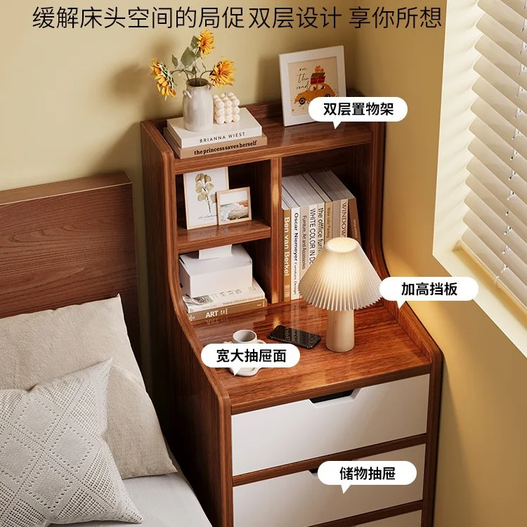 Bedside table Simple modern bedside multi-layer storage locker Special price Simple multi-functional
