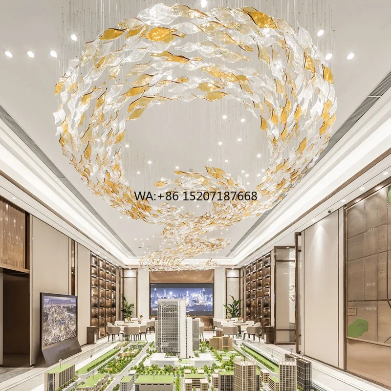 Cheap Price Banquet Hall Villa  Lamp Show Room Custom Project Luxury Modern Led  Home