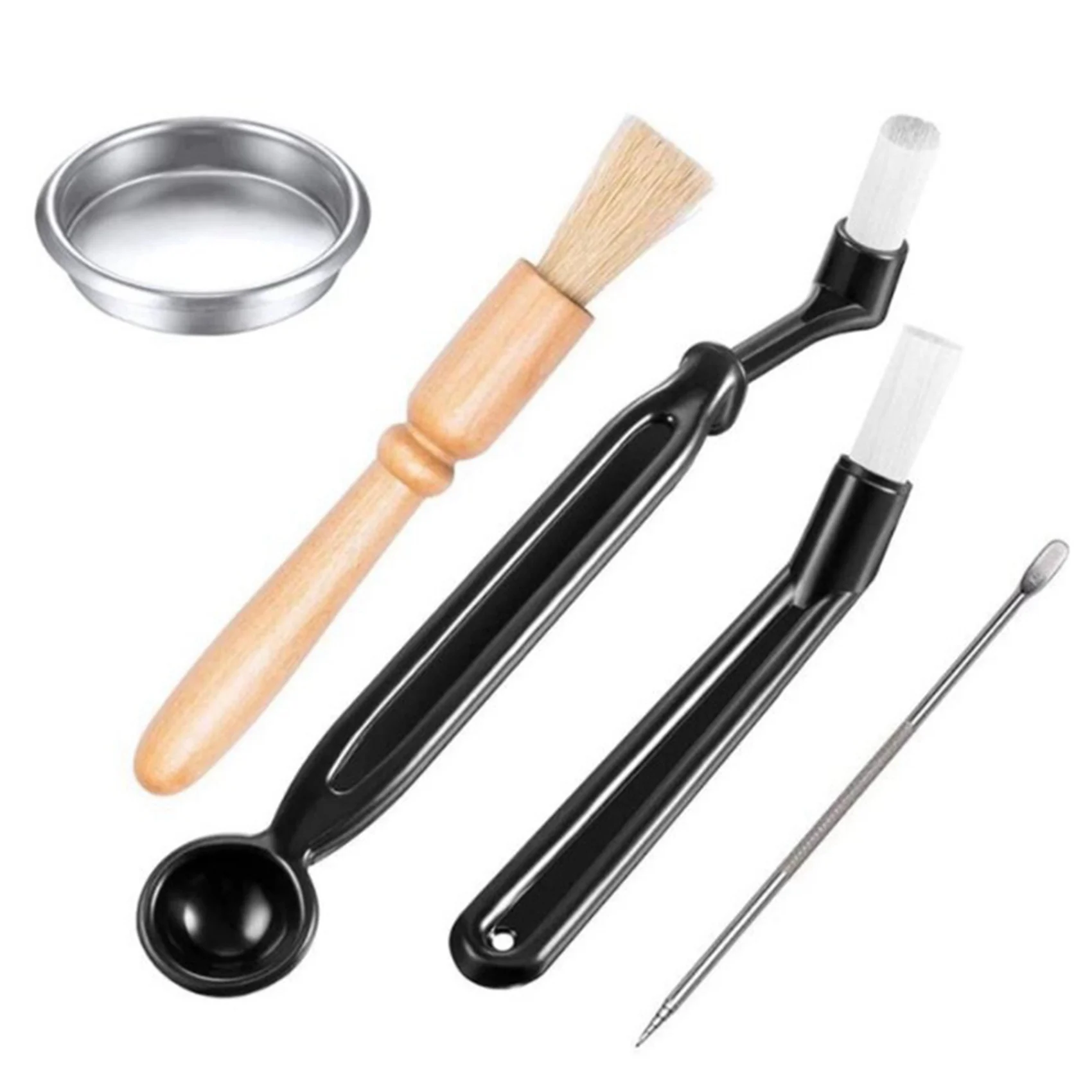 

A83X-2X Coffee Machine Cleaning Set Coffee Grinder Brush Coffee Machine Group Head Cleaning Brush With Coffee Machine Filter