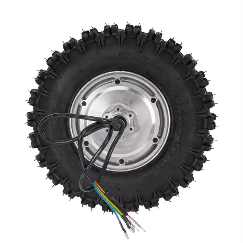 13 inch hot sell 48v 500w High Torque 100n.m Low Speed Brushless Geared Hub Motor for AGV